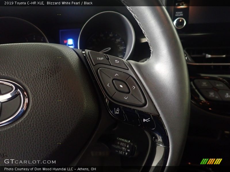 Blizzard White Pearl / Black 2019 Toyota C-HR XLE