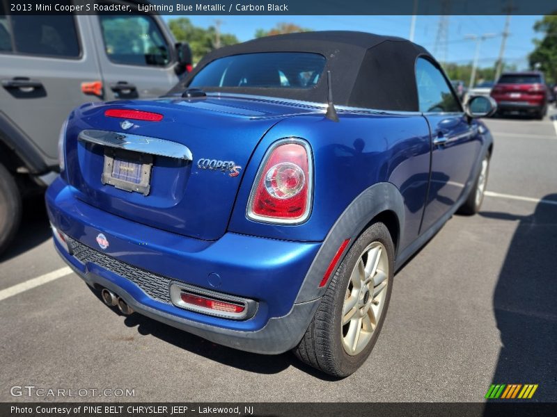 Lightning Blue Metallic / Carbon Black 2013 Mini Cooper S Roadster