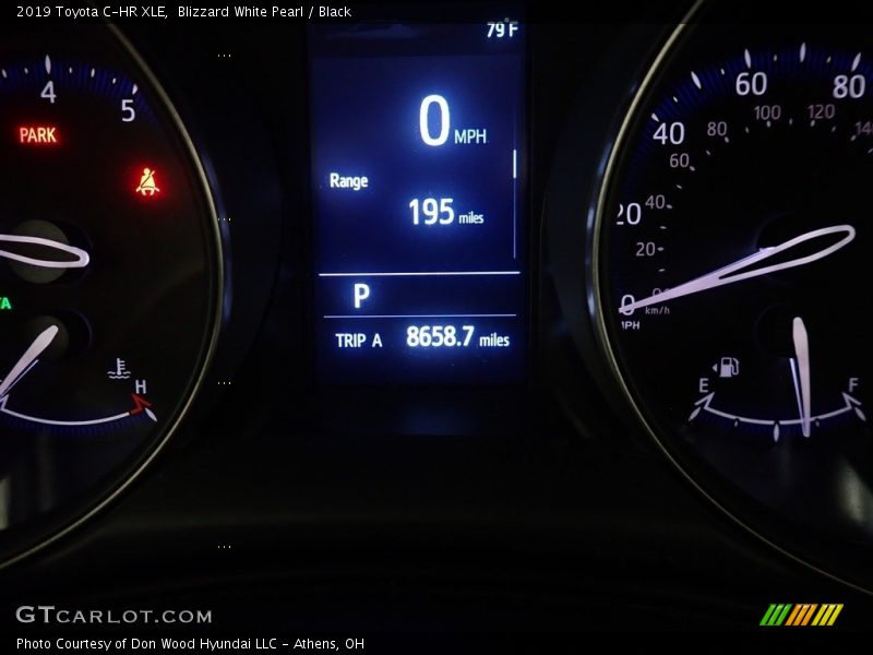 Blizzard White Pearl / Black 2019 Toyota C-HR XLE
