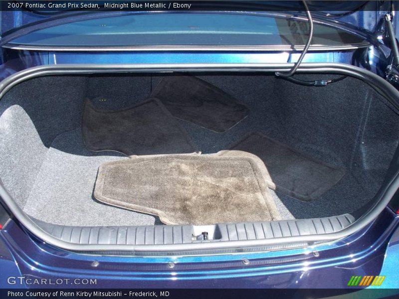 Midnight Blue Metallic / Ebony 2007 Pontiac Grand Prix Sedan