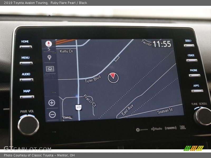 Ruby Flare Pearl / Black 2019 Toyota Avalon Touring