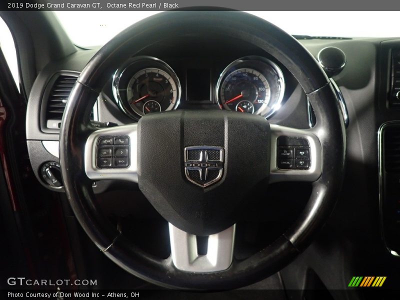 Octane Red Pearl / Black 2019 Dodge Grand Caravan GT