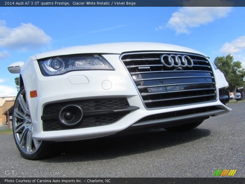 Glacier White Metallic / Velvet Beige 2014 Audi A7 3.0T quattro Prestige