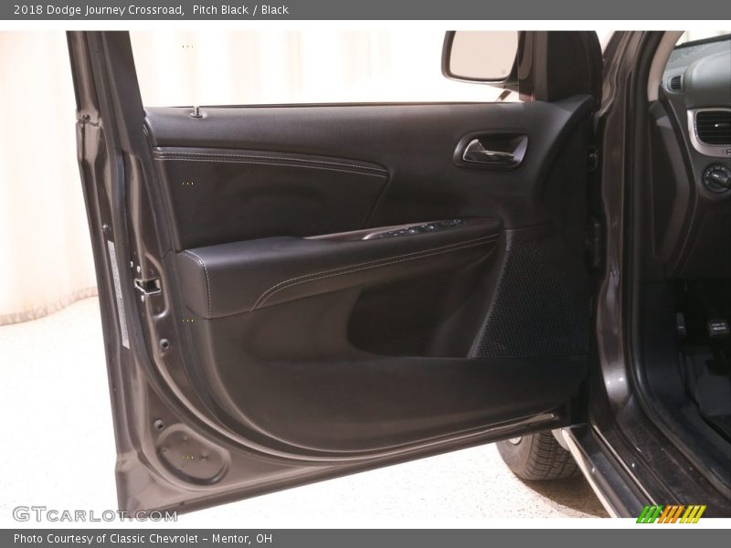 Pitch Black / Black 2018 Dodge Journey Crossroad