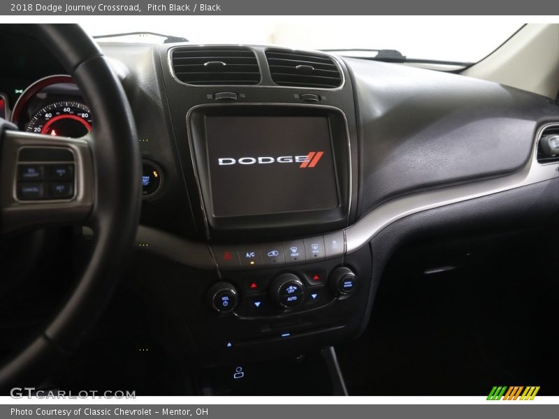 Pitch Black / Black 2018 Dodge Journey Crossroad