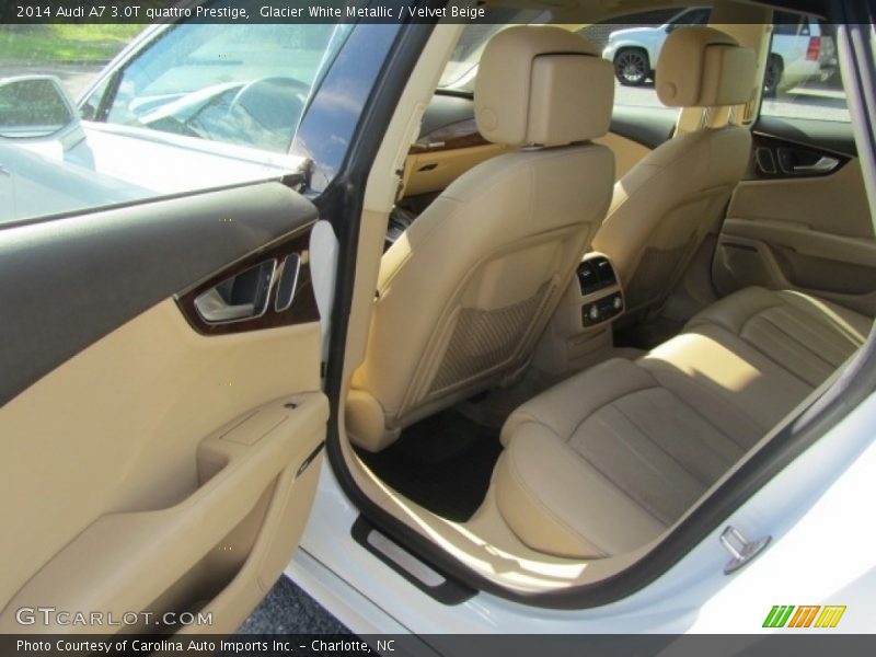 Glacier White Metallic / Velvet Beige 2014 Audi A7 3.0T quattro Prestige