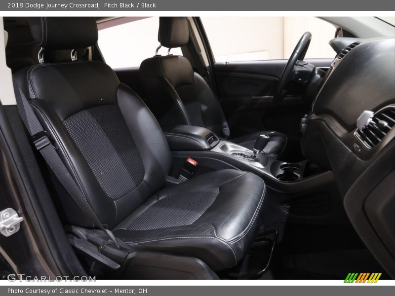 Pitch Black / Black 2018 Dodge Journey Crossroad