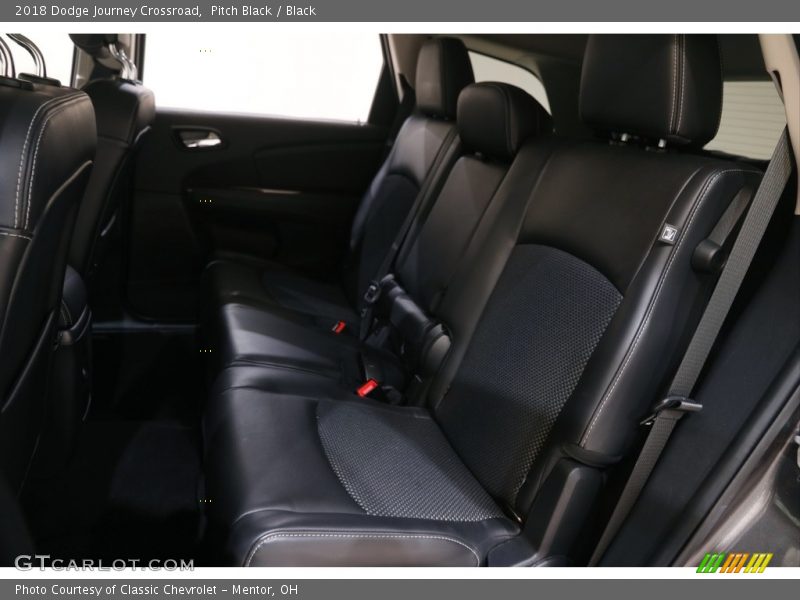 Pitch Black / Black 2018 Dodge Journey Crossroad