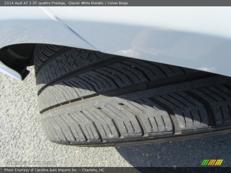 Glacier White Metallic / Velvet Beige 2014 Audi A7 3.0T quattro Prestige