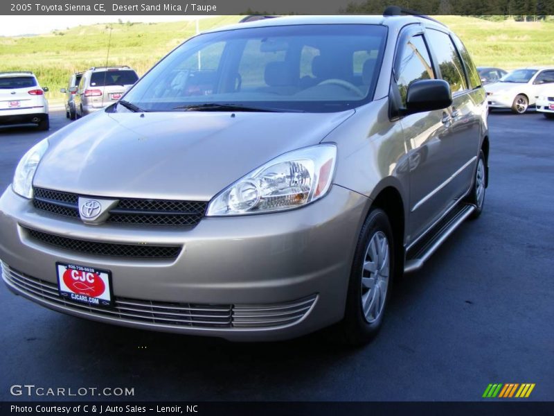 Desert Sand Mica / Taupe 2005 Toyota Sienna CE
