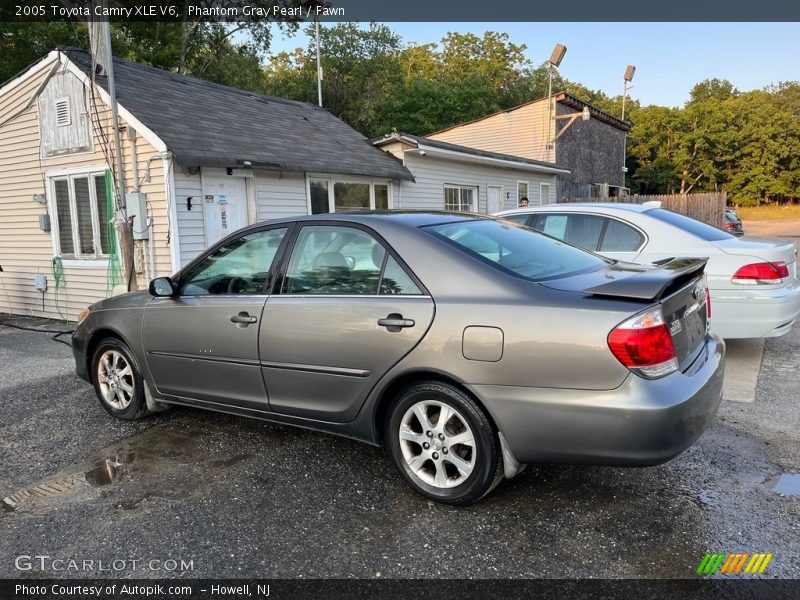 Phantom Gray Pearl / Fawn 2005 Toyota Camry XLE V6
