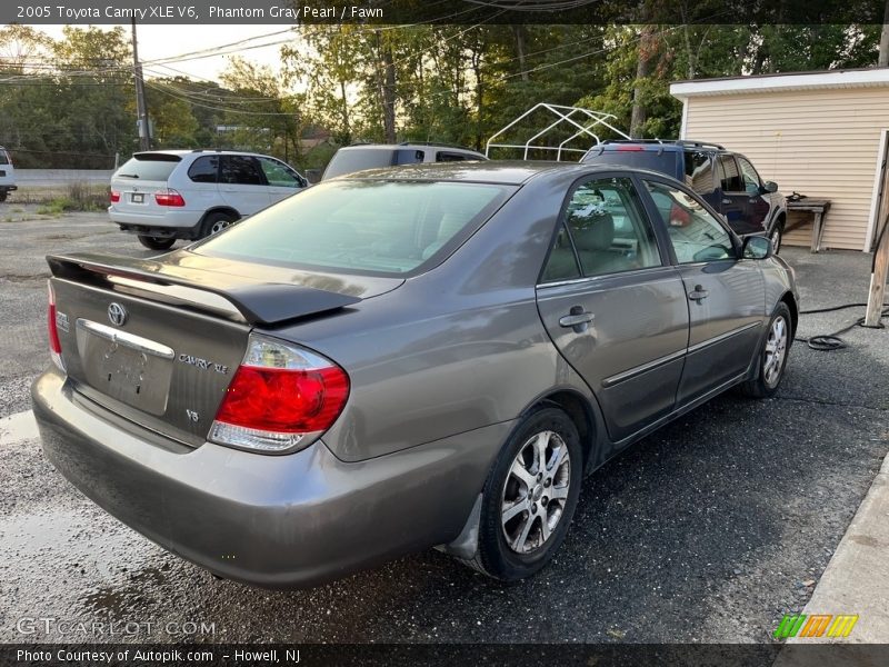 Phantom Gray Pearl / Fawn 2005 Toyota Camry XLE V6