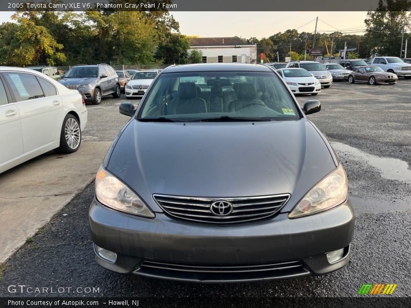 Phantom Gray Pearl / Fawn 2005 Toyota Camry XLE V6