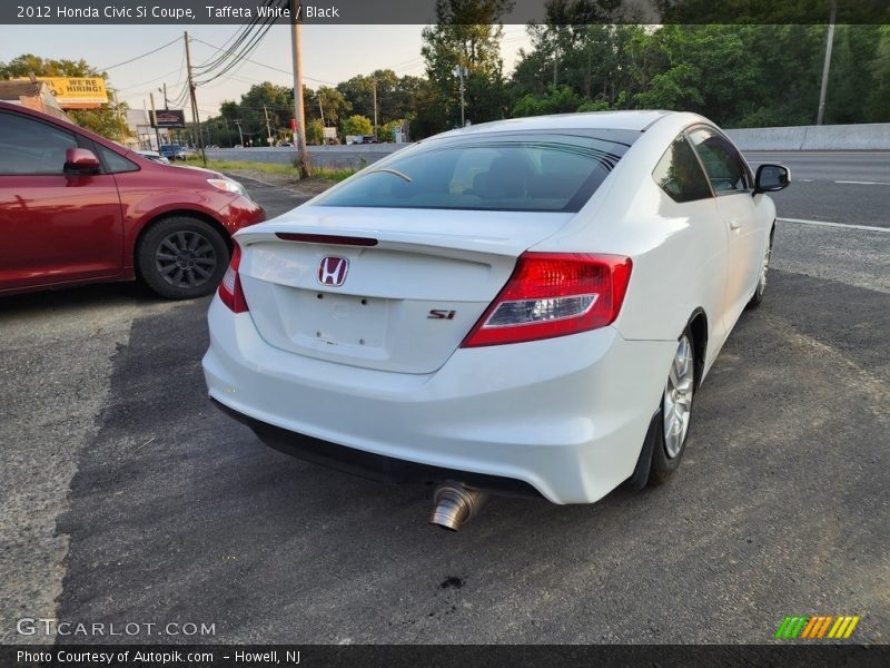 Taffeta White / Black 2012 Honda Civic Si Coupe