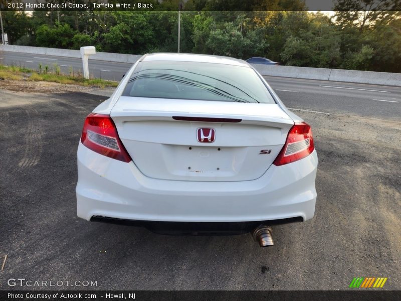 Taffeta White / Black 2012 Honda Civic Si Coupe