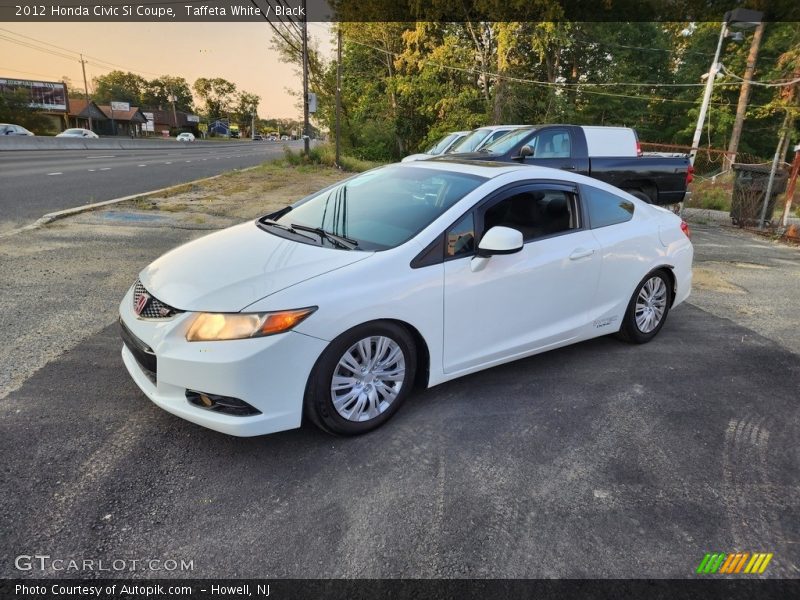 Taffeta White / Black 2012 Honda Civic Si Coupe