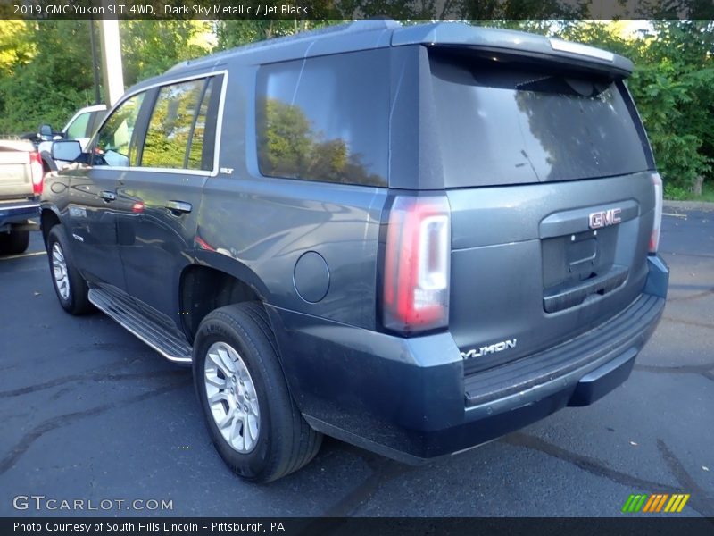 Dark Sky Metallic / Jet Black 2019 GMC Yukon SLT 4WD
