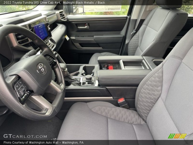 Midnight Black Metallic / Black 2022 Toyota Tundra SR5 Crew Cab 4x4