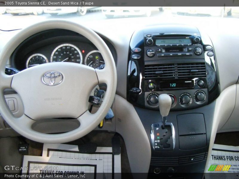 Desert Sand Mica / Taupe 2005 Toyota Sienna CE