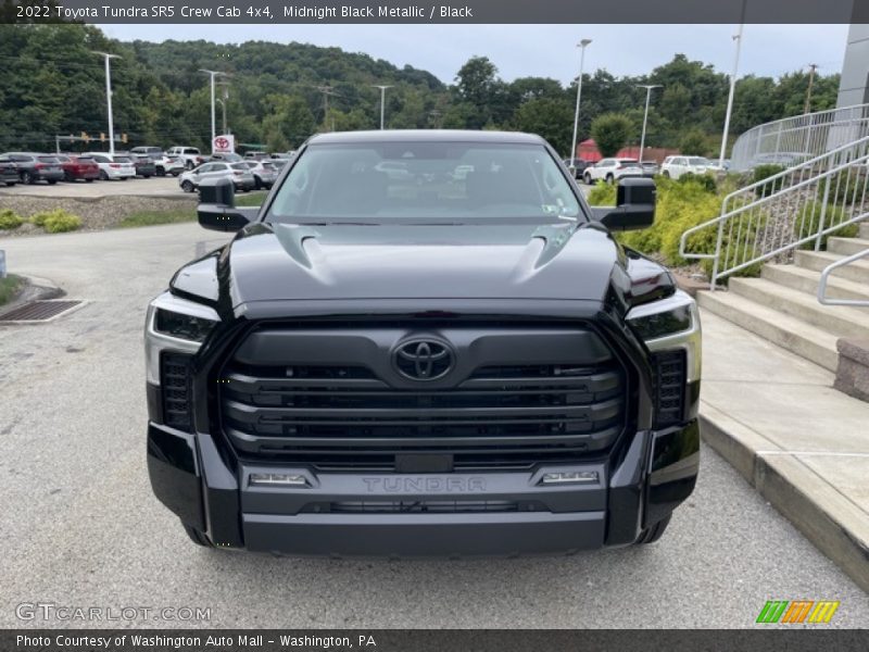 Midnight Black Metallic / Black 2022 Toyota Tundra SR5 Crew Cab 4x4