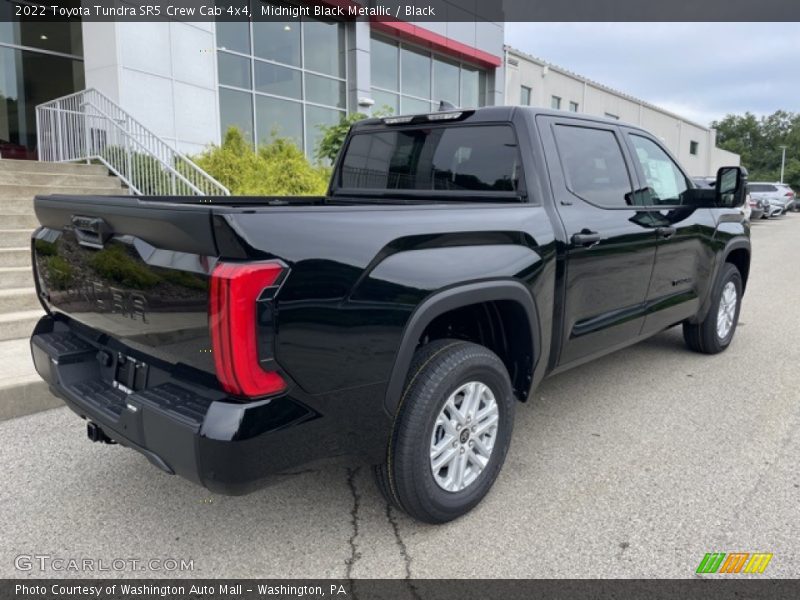 Midnight Black Metallic / Black 2022 Toyota Tundra SR5 Crew Cab 4x4