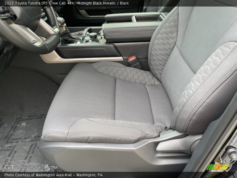 Front Seat of 2022 Tundra SR5 Crew Cab 4x4