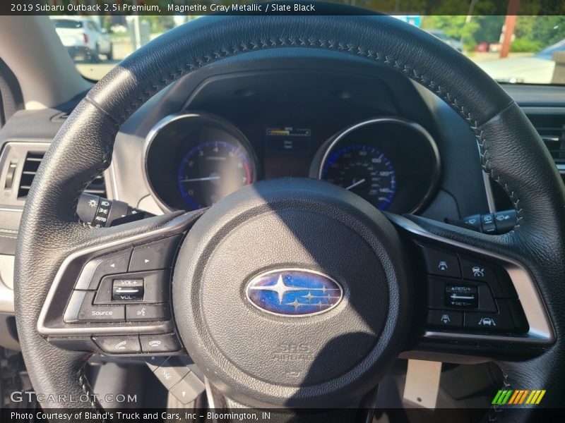 Magnetite Gray Metallic / Slate Black 2019 Subaru Outback 2.5i Premium