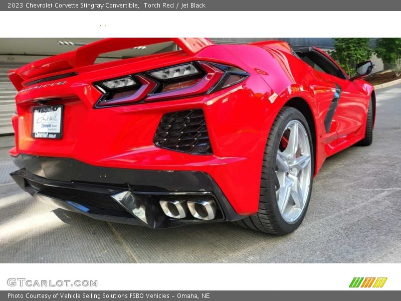 Torch Red / Jet Black 2023 Chevrolet Corvette Stingray Convertible