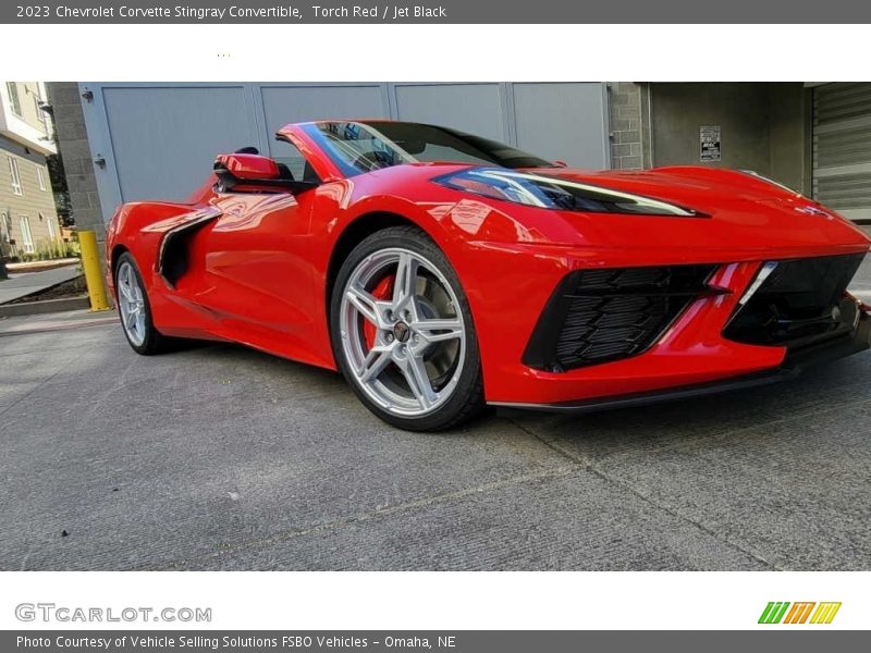 Torch Red / Jet Black 2023 Chevrolet Corvette Stingray Convertible