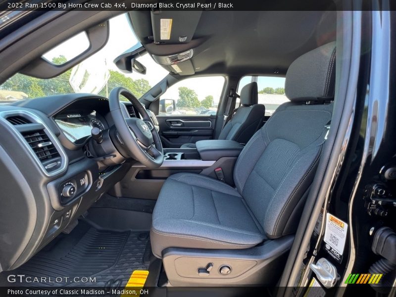 Diamond Black Crystal Pearl / Black 2022 Ram 1500 Big Horn Crew Cab 4x4