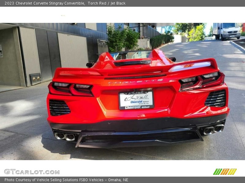Torch Red / Jet Black 2023 Chevrolet Corvette Stingray Convertible