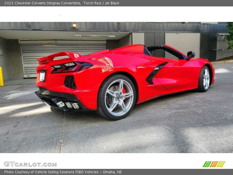 Torch Red / Jet Black 2023 Chevrolet Corvette Stingray Convertible