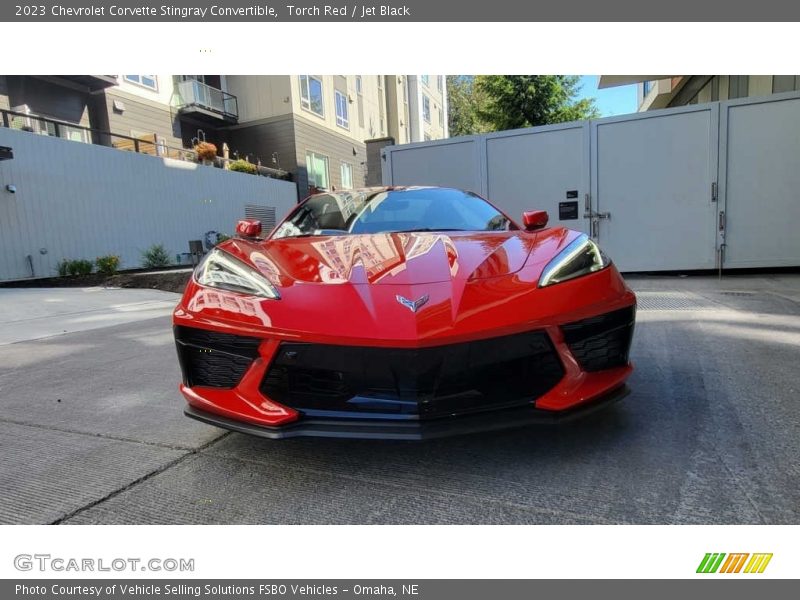 Torch Red / Jet Black 2023 Chevrolet Corvette Stingray Convertible