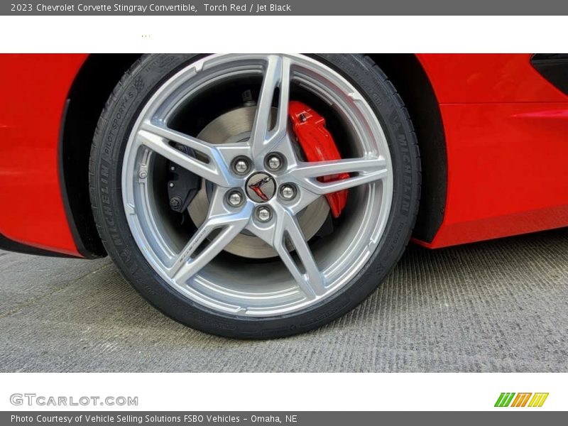  2023 Corvette Stingray Convertible Wheel