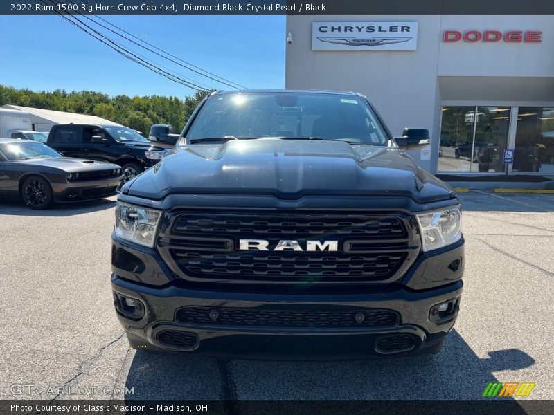 Diamond Black Crystal Pearl / Black 2022 Ram 1500 Big Horn Crew Cab 4x4