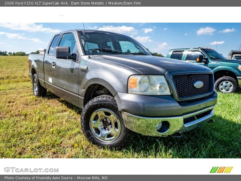 Dark Stone Metallic / Medium/Dark Flint 2006 Ford F150 XLT SuperCab 4x4