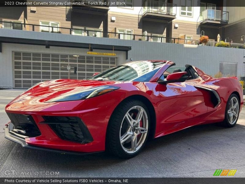 Torch Red / Jet Black 2023 Chevrolet Corvette Stingray Convertible