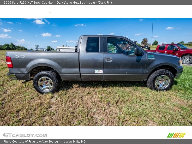 Dark Stone Metallic / Medium/Dark Flint 2006 Ford F150 XLT SuperCab 4x4