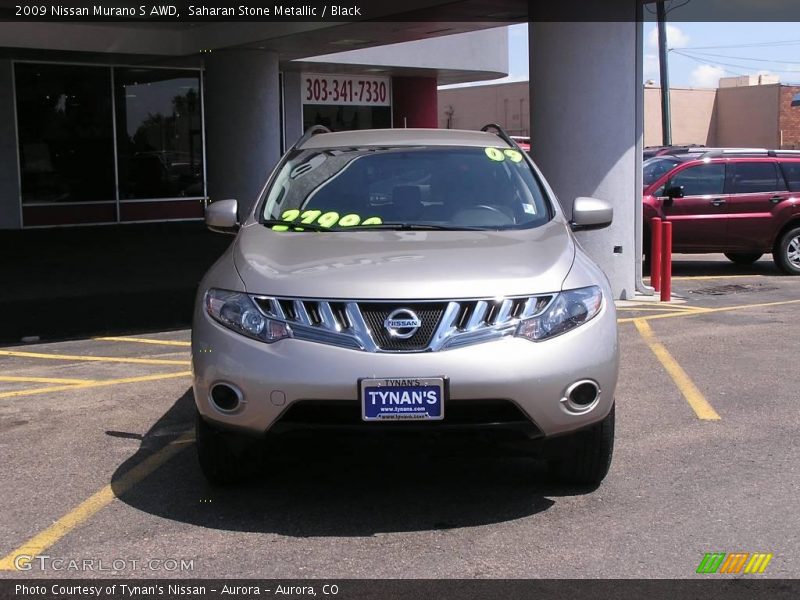 Saharan Stone Metallic / Black 2009 Nissan Murano S AWD