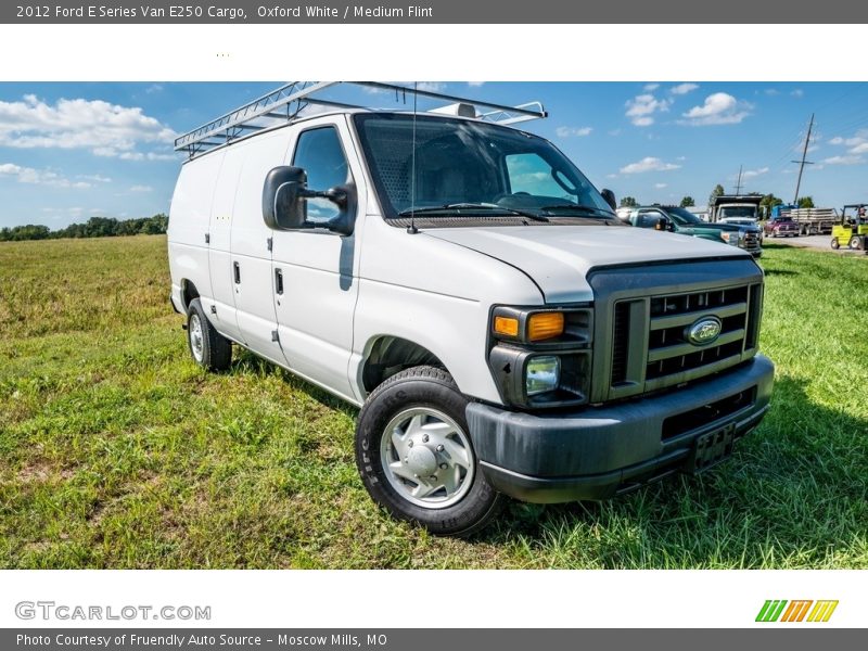 Oxford White / Medium Flint 2012 Ford E Series Van E250 Cargo