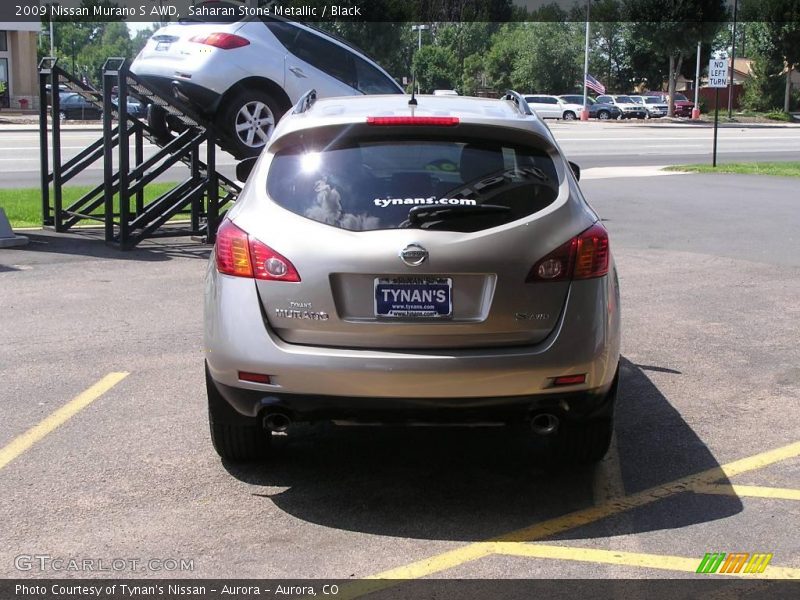 Saharan Stone Metallic / Black 2009 Nissan Murano S AWD