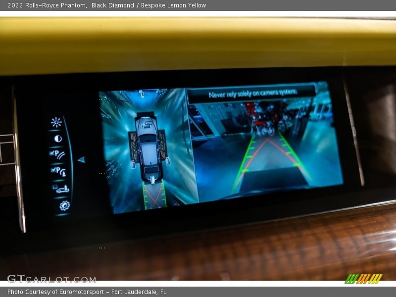 Black Diamond / Bespoke Lemon Yellow 2022 Rolls-Royce Phantom