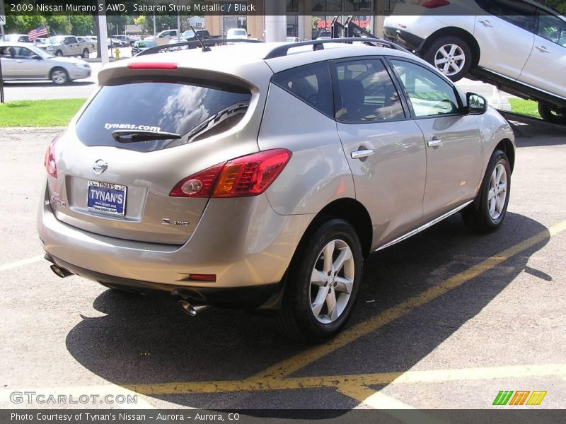 Saharan Stone Metallic / Black 2009 Nissan Murano S AWD