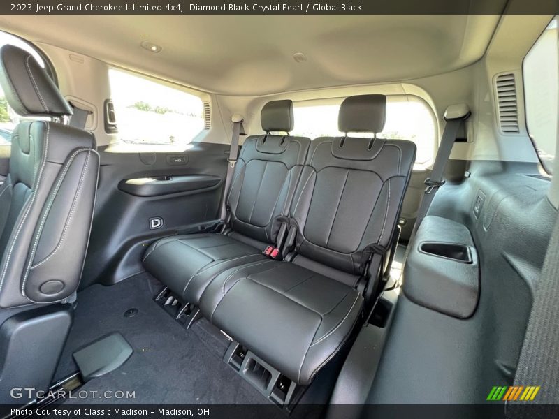 Rear Seat of 2023 Grand Cherokee L Limited 4x4