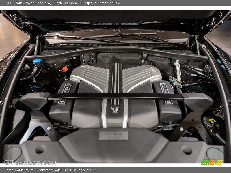  2022 Phantom  Engine - 6.75 Liter Twin-Turbocharged DOHC 48-Valve VVT V12