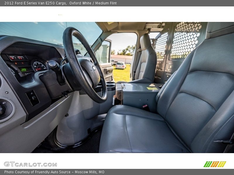 Oxford White / Medium Flint 2012 Ford E Series Van E250 Cargo