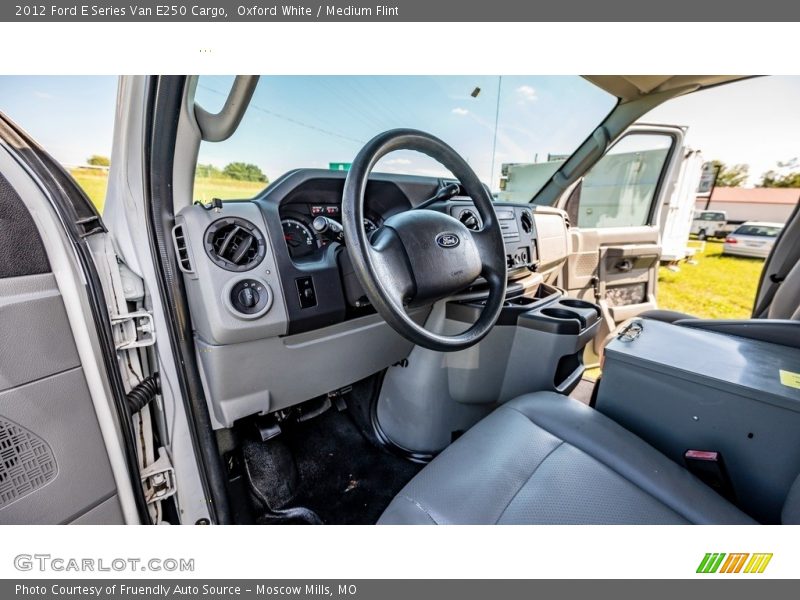 Oxford White / Medium Flint 2012 Ford E Series Van E250 Cargo