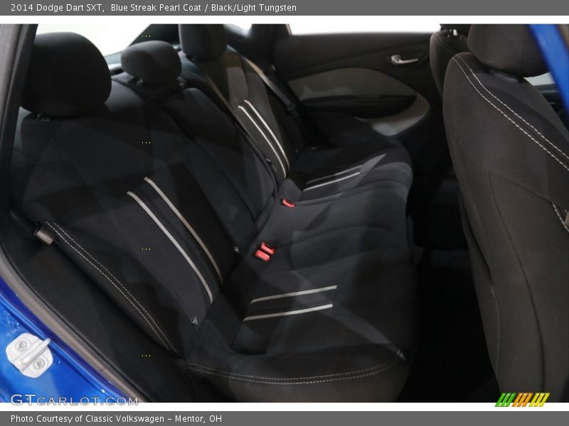 Blue Streak Pearl Coat / Black/Light Tungsten 2014 Dodge Dart SXT