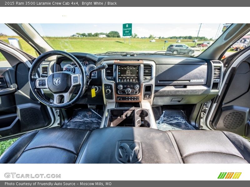 Dashboard of 2015 3500 Laramie Crew Cab 4x4