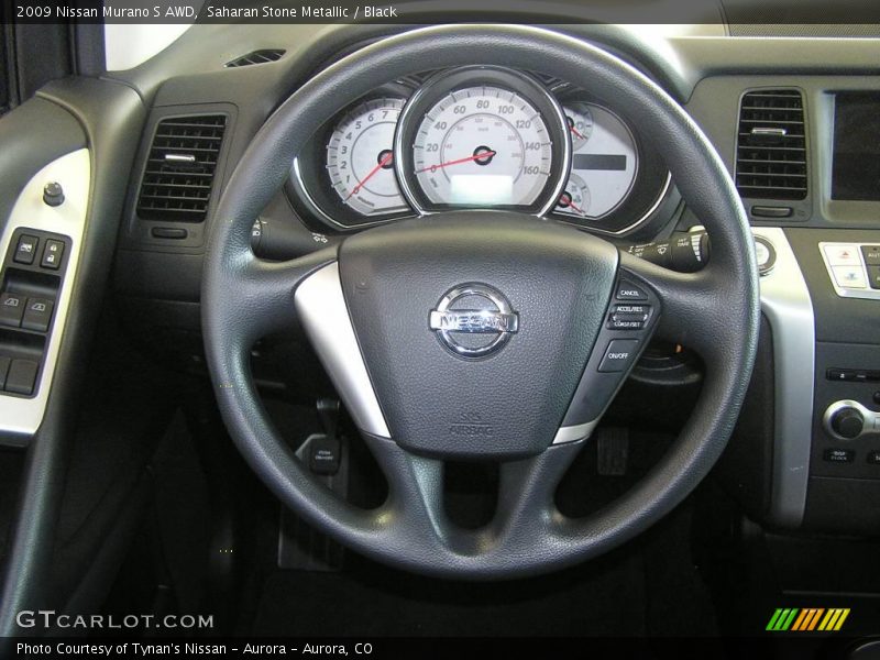 Saharan Stone Metallic / Black 2009 Nissan Murano S AWD